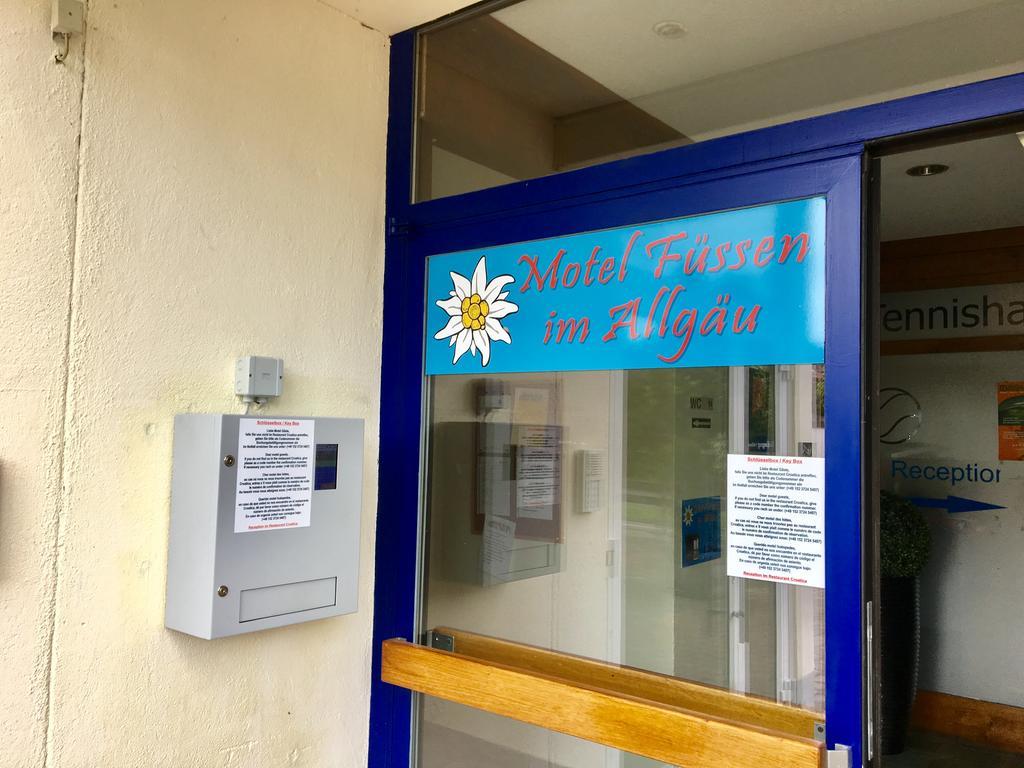 Motel Fuessen Im Allgaeu Bagian luar foto
