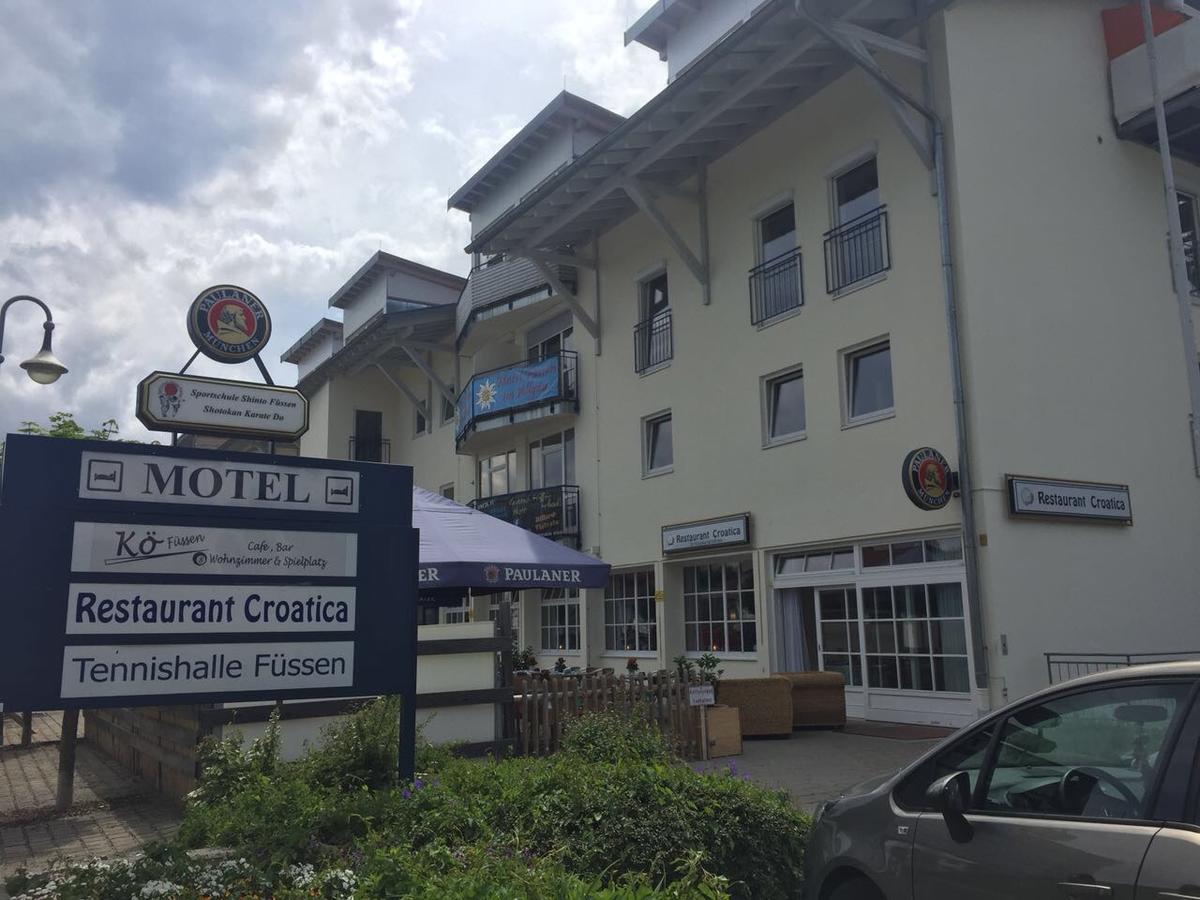 Motel Fuessen Im Allgaeu Bagian luar foto